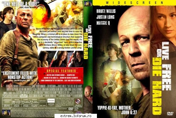 live free die hard (2007) code: