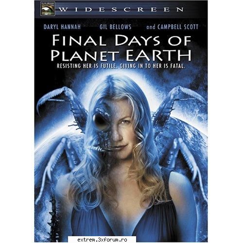 Final Days of Planet Earth (2006) - Code: Quote: Daryl Hannah, Gil Bellows, and - FILME