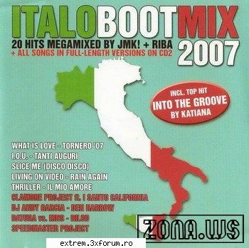 Italo Boot Mix 2007 - Artist.....: V.A. Title......: Italo Boot Mix - MUZICA PE TOATE GUSTURILE. DIRECT LINKS